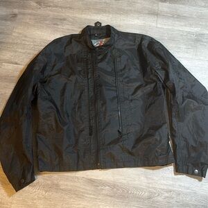 Joe Rocket Outer Shell Motorcycle Jacket Large Polyester/Nylon-Double Zipper